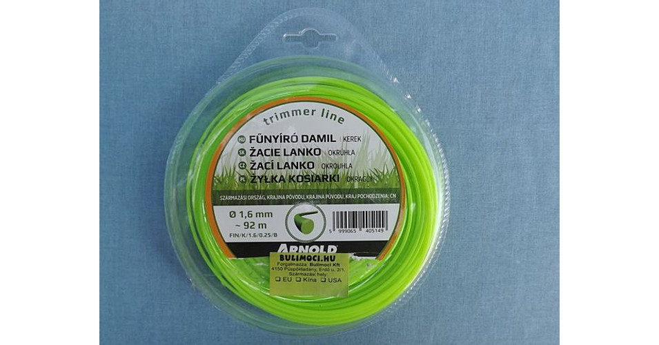 F kasza Damil 1 6mm 92m ter Kerek Arnold Fin k 1 6 0 25 b f-kasza-damil-1-6mm-92m-ter-kerek-arnold-fin-k-1-6-0-25-b